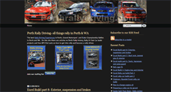 Desktop Screenshot of perthrallydriving.com
